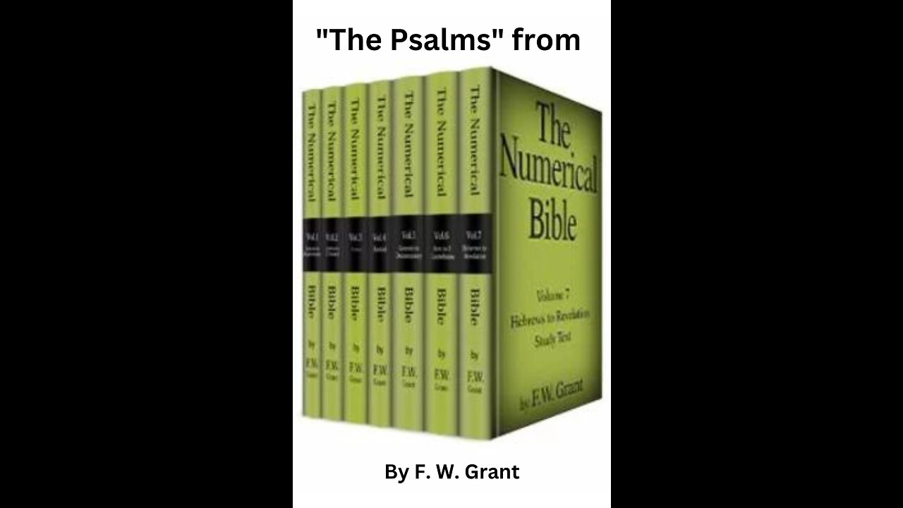 The Psalms from the Numerical Bible, Appendix 4 A Plea for the Possessing Ourselves of All God's R