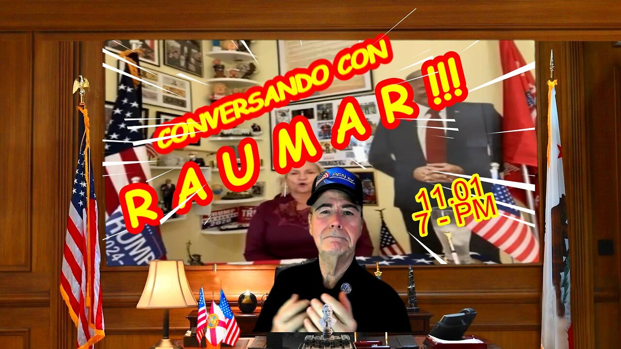 CONVERSANDO CON RAUMAR 11.01 - 7 PM