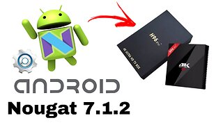 como instalar Android 7.1.2 na tv box h96 Pro Plus.