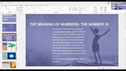 THE BIBLE TALK SHOW PRESENTS #33 A SIGN FROM BIBLICAL NUMBERS SERIES
