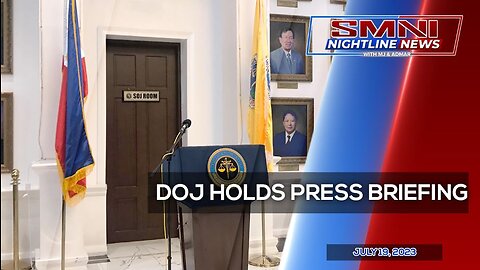 REPLAY: DOJ holds press briefing | July 19, 2023