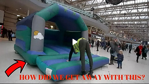 50 - Setting Up Bouncy Castle in Ridiculous Places