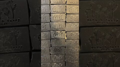 Charcoal soap
