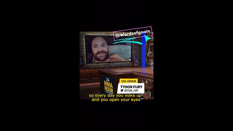 Tyson Fury: Be Grateful for Today