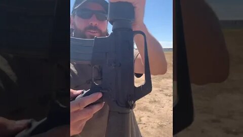 Full Auto M16 Tooooo Cool! #shorts