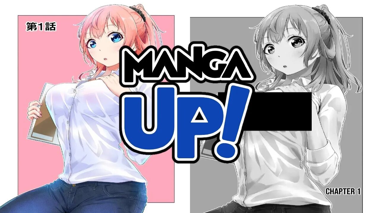 Manga UP App Removes Black Bar But Still Censoring Manga