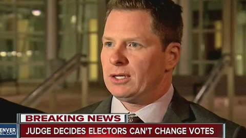 Federal judge blocks motion by Colorado electors to upend state rules in hopes of not electing Trump