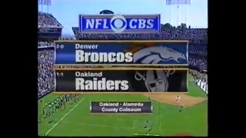 1998-09-20 Denver Broncos vs Oakland Raiders