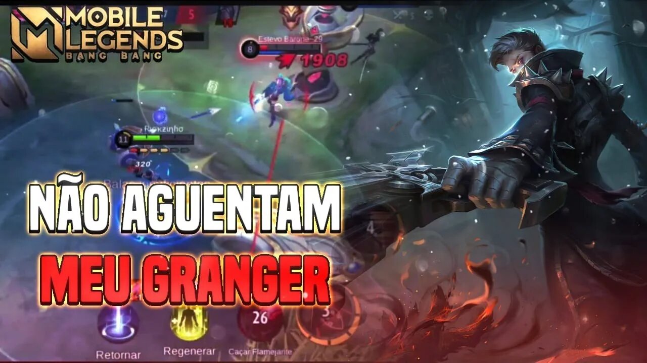 OS ÉPICOS N AGUENTARAM O DANO DE UM HERO META| GRANGER | DO ÉPICO AO MÍTICO S21 #4 | MLBB