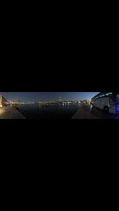 Night view of Dubai marina