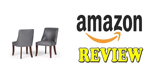 Simpli Home AXCDCHR 007 STG Contemporary Leather Review