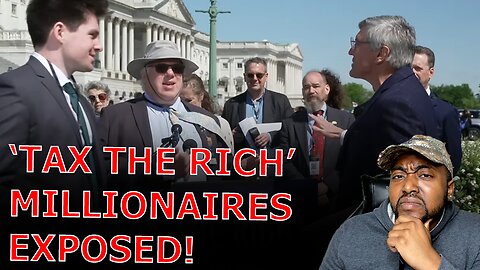 Woke Millionaires DEMAND To 'TAX THE RICH' But REFUSE To Commit To Voluntarily Paying More Taxes!