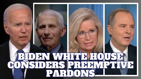 Biden White House Considers Preemptive Pardons for Fauci, Liz Cheney, Adam Schiff