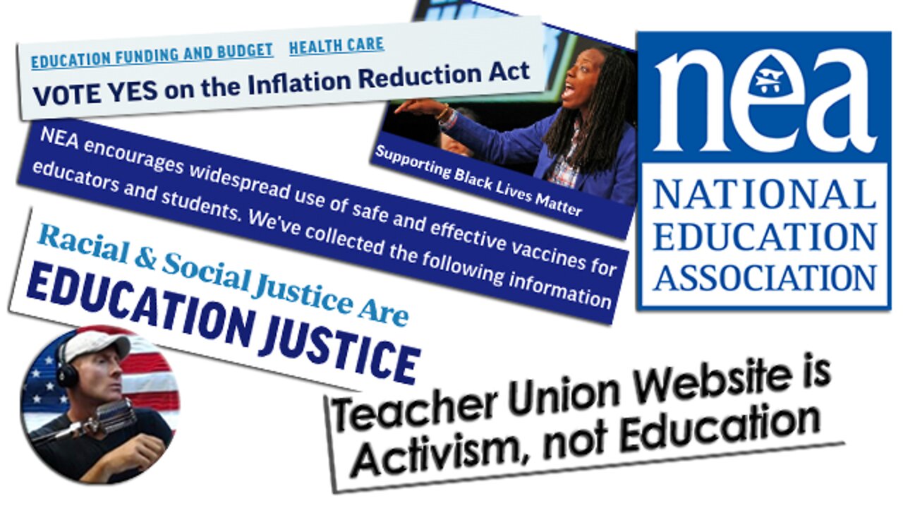 National Teacher Union Website Promotes Activism and Not Education. Let’s Take a Look For Ourselves