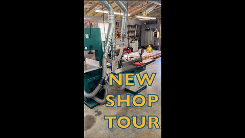 Quick shop tour of the new shop!