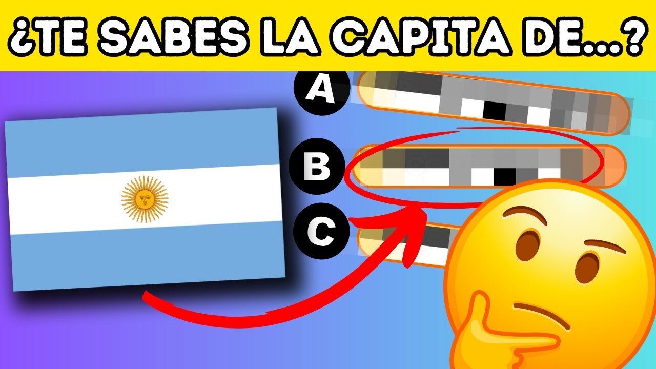 🤯 IMPOSIBLE Saber TODAS Las CAPITALES De LATINOAMERICA
