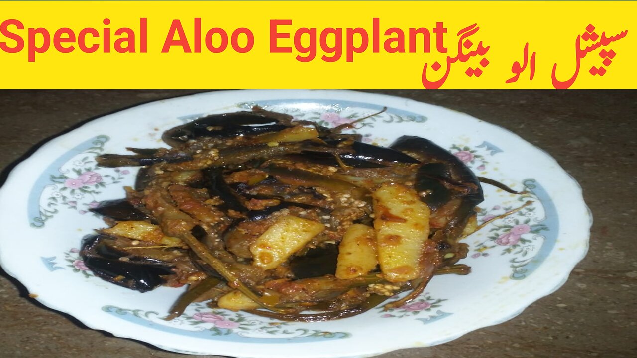 Aloo Baingan Sabzi | Aloo Baingan Ka Salan | Eggplant Recipe | Village Style I hibacookingzone