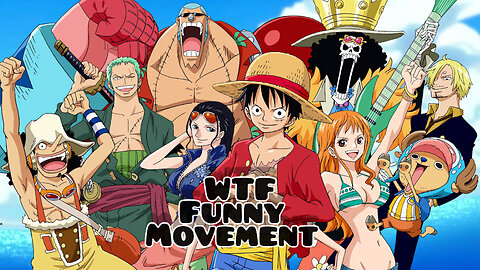 One piece funny WTF movements try not to laugh challenge part 1🤣🤣🤣😎