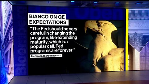 Jim Bianco joins BloombergTV to discuss QE Expectations