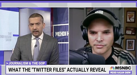 Matt Taibbi Calls Out Fake News MSNBC