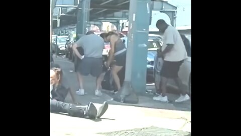 Fentanyl abuse on Kensington Avenue in Philadelphia