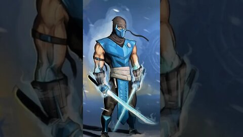 Sub -Zero Mortal Kombat - I Want to Draw ✍️- Shorts Ideas 💡