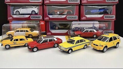 Unboxing a few taxi cars Diecast model cars toy cars