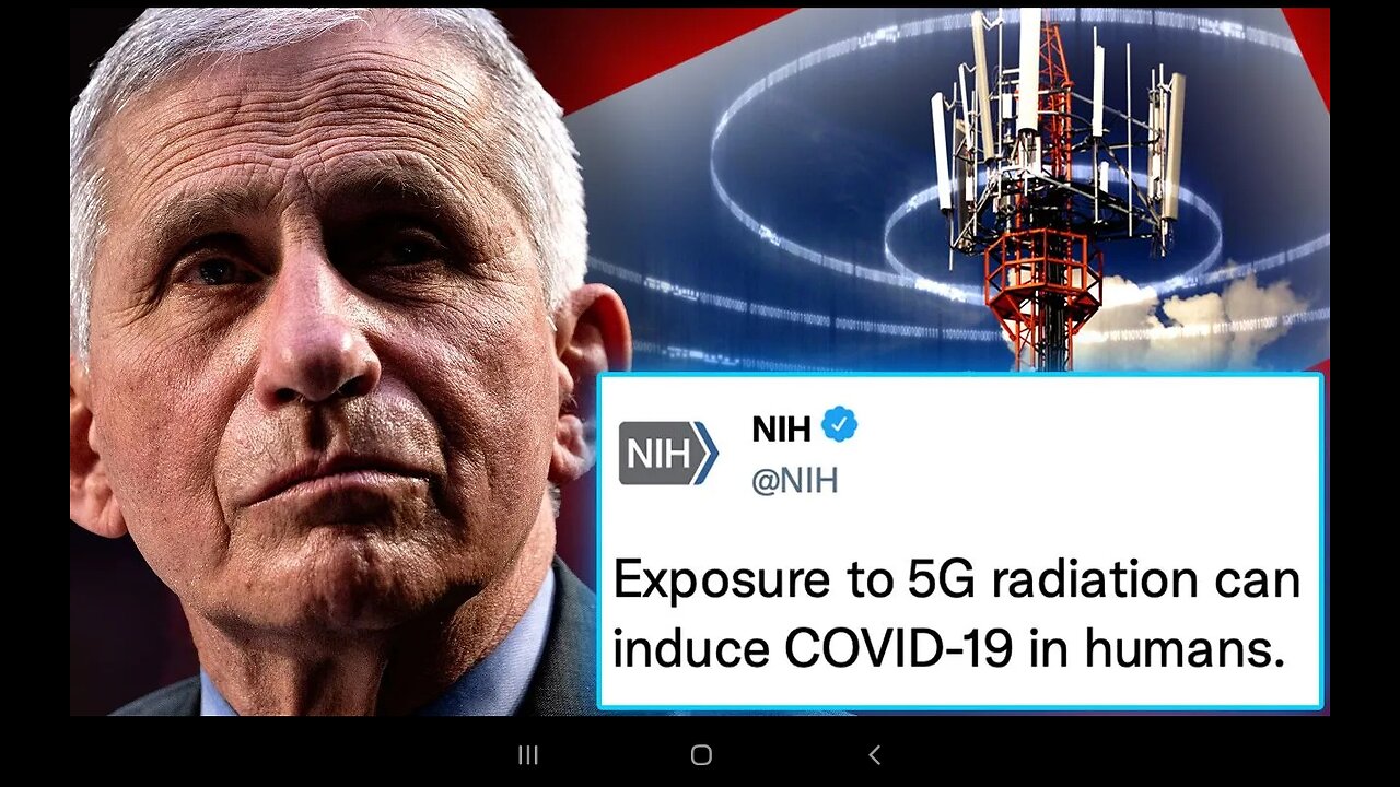 U.S. GOVERNMENT ADMITS COVID IS COVER-UP FOR 5G RADIATION