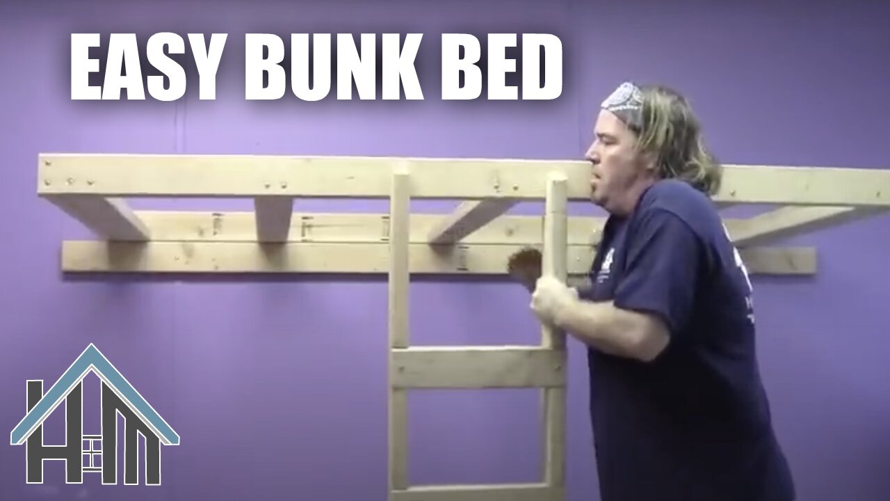 How to build your own bunk bed and desk! Home Mender.