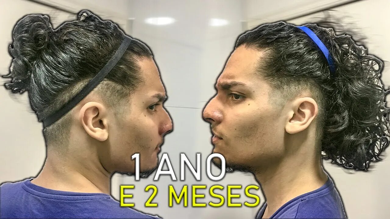 1 ANO E 2 MESES DEIXANDO O CABELO CRESCER