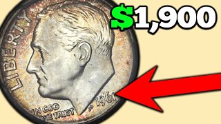 RARE 1961 Dime Error Coins Worth Money!