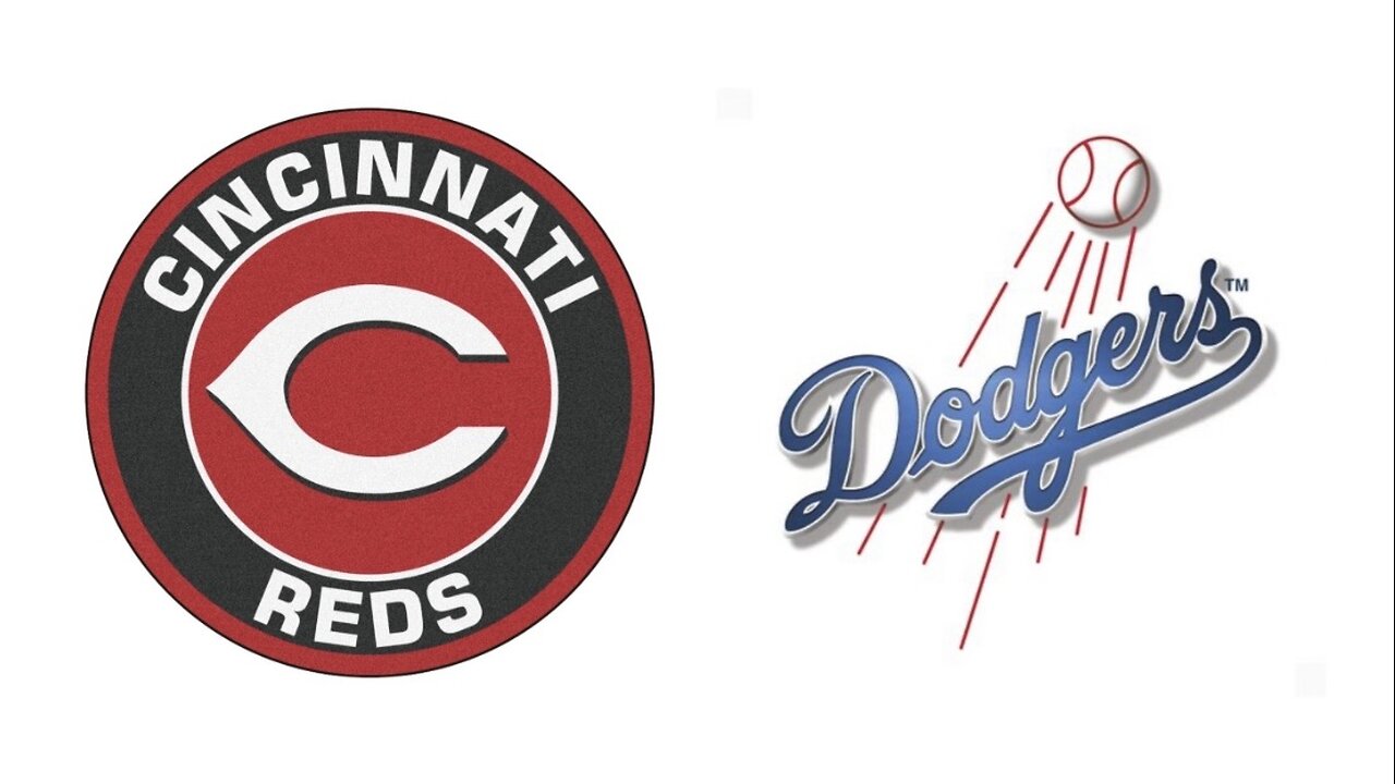 Reds @ Dodgers Game 4 of 4. MLB the Show 24.