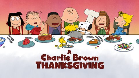 A CHARLIE BROWN THANKSGIVING TV PROMOS