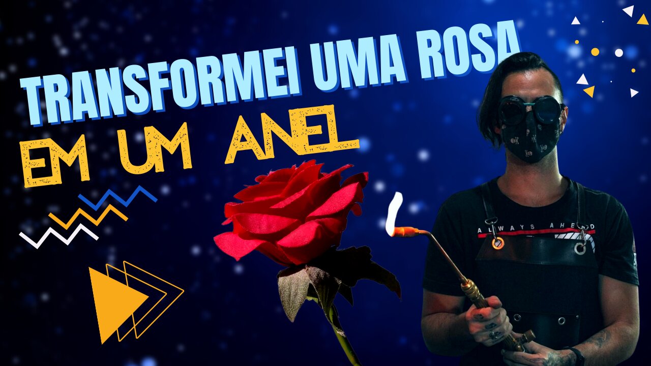 TRANSFORMEI UMA ROSA EM UM ANELDE PRATA - MAKTUB PRATAS