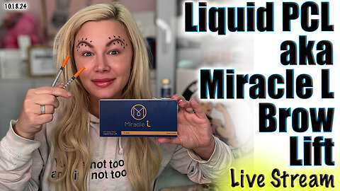 Live Liquid PCL aka Miracle L Brow Lift, AceCosm.com | Code Jessica10 Saves you money