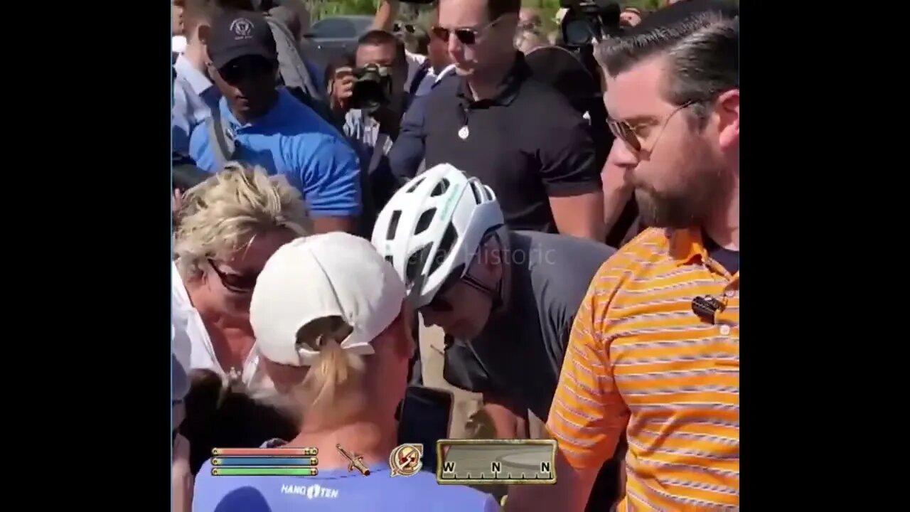 Neo-Breton Yarl Falls Off His Trusty Steed - Political NPC (Joe Biden)