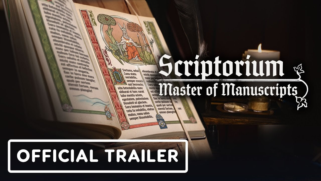 Scriptorium: Master of Manuscripts - Official Reveal Trailer