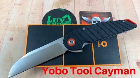 Yobo Tool Cayman / Includes Disassembly