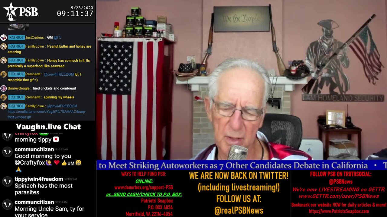 2023-09-28 09:04 EDT - Straight Shootin': with Thumper