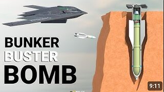 How a Bunker Buster Bomb Works? MilTec by AiTelly