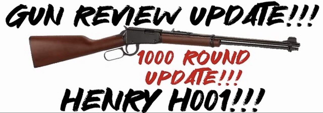 Gun Review Update: Henry H001 1000 round update!!!