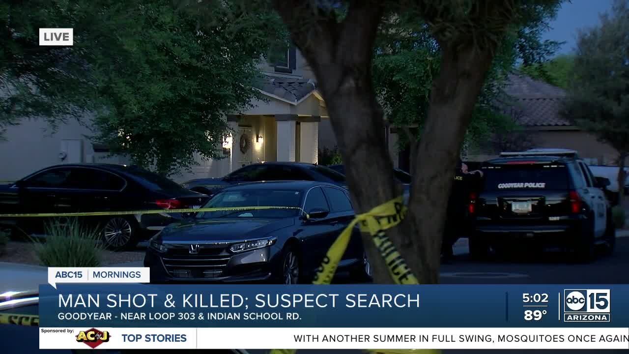 Man shot, killed in Goodyear