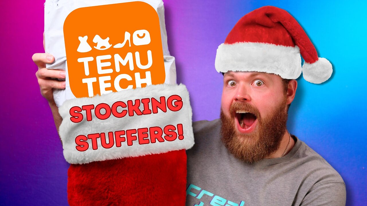 10 Temu Tech Stocking Stuffers Under $20 – Perfect for the Holidays! Gadgets, Tech, and more!