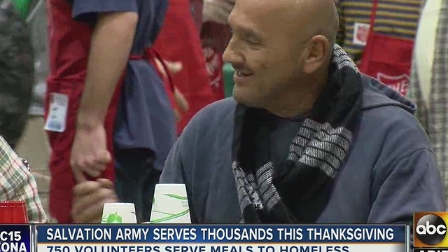 Almost 2k people helped out during Salvation Army Thanksgiving dinner