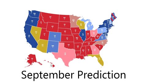 United States Presidential Election Prediction (September 1st, 2020)