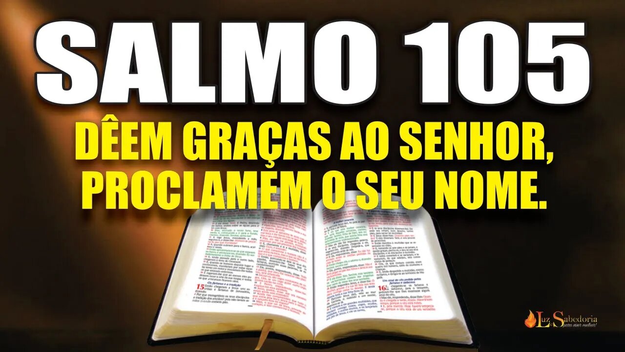 Livro dos Salmos da Bíblia: Salmo 105