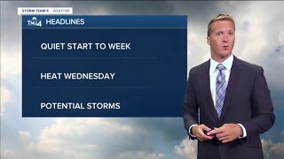 Southeast Wisconsin weather: Humid Monday with highs in the 80s