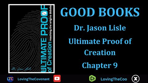GOOD BOOKS | ULTIMATE PROOF OF CREATION | BOOK READING | APOLOGETICS