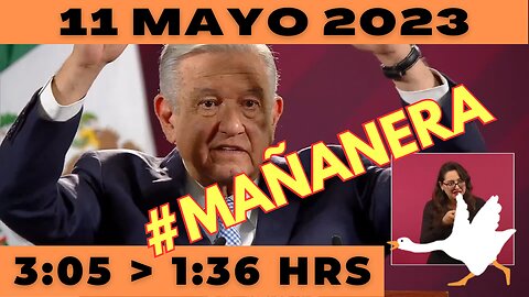 💩🐣👶 #AMLITO | Mañanera Jueves 11 de Mayo 2023 | El gansito veloz de 3:05 a 1:36.