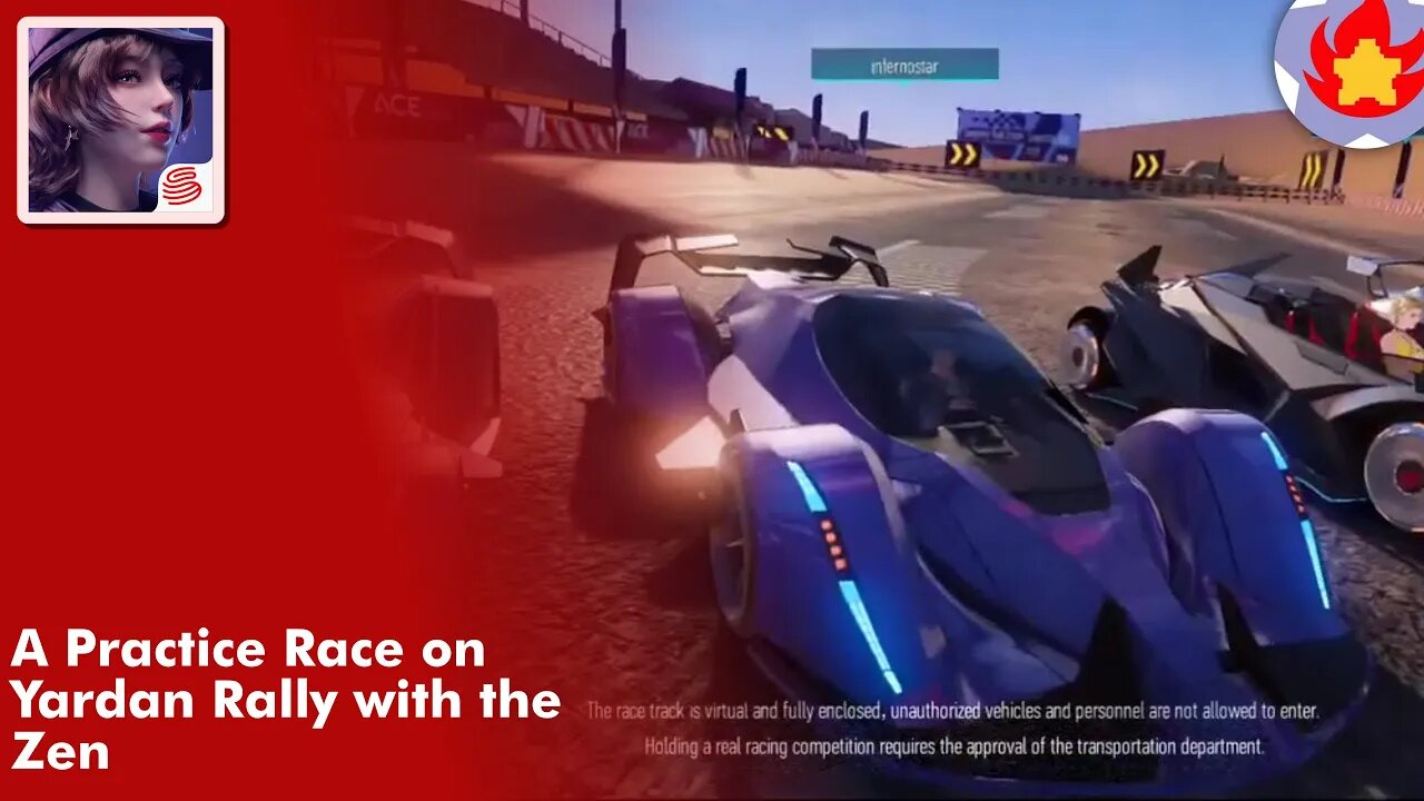 A Practice Race on Yardan Rally with the Zen | Ace Racer